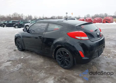 2013 Hyundai Veloster Base W/Gray z USA, uszkodzony, nr VIN KMHTC6ADXDU094519